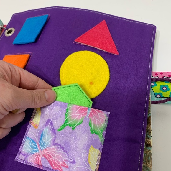 COPY - Busy Book Quiet Book for toddlers - sensory learning book. - Picture 12 of 16